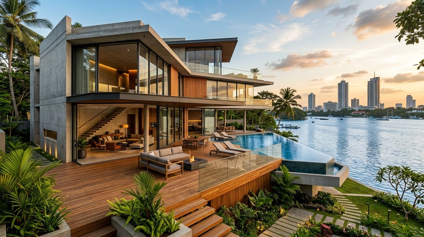 The Diyawanna Lakefront Villa